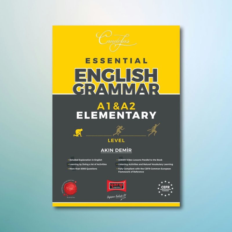 Essential English Grammar A1-A2 Elementary Level Book