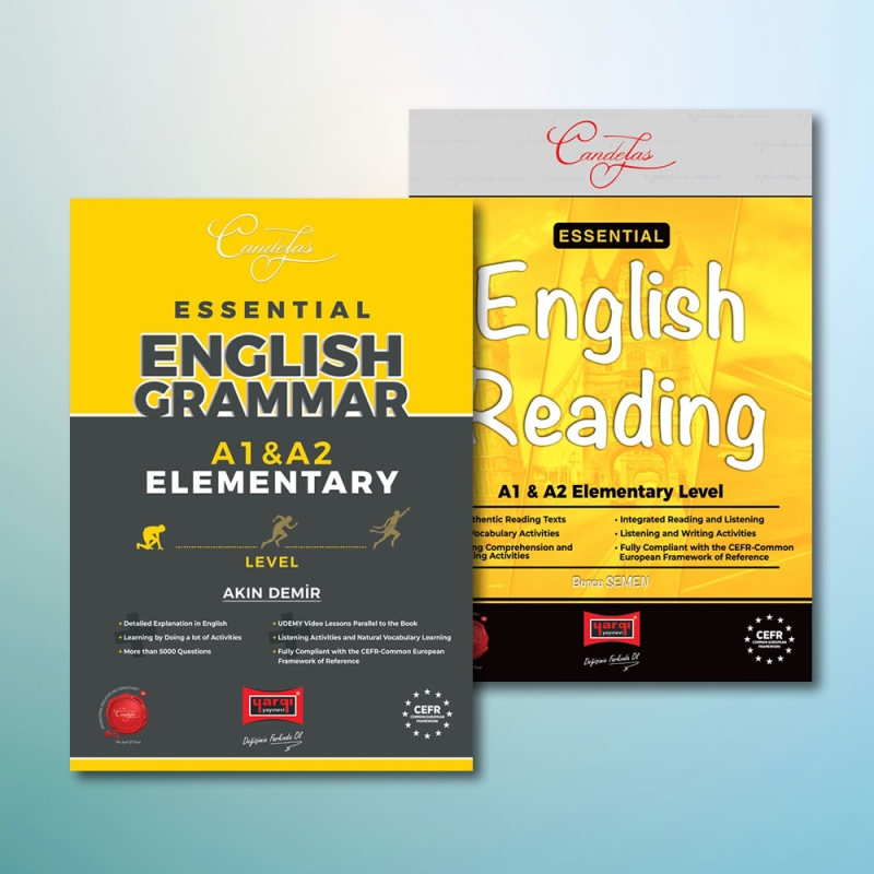 A1-A2 Elementary Basic Level English Book Set