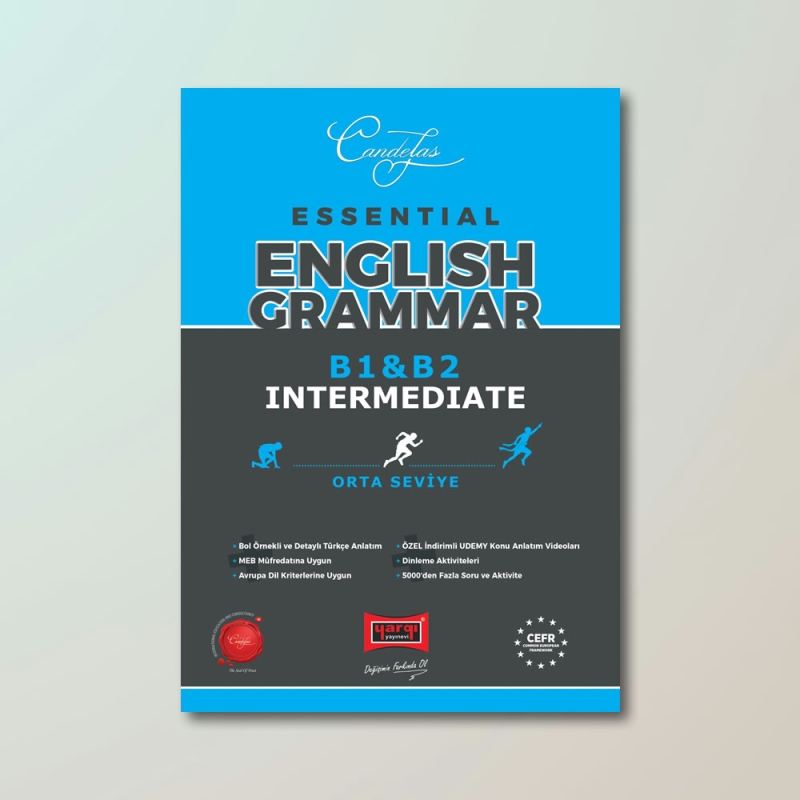 Essential English Grammar B1-B2 Intermediate ORTA Seviye İngilizce Kitabı