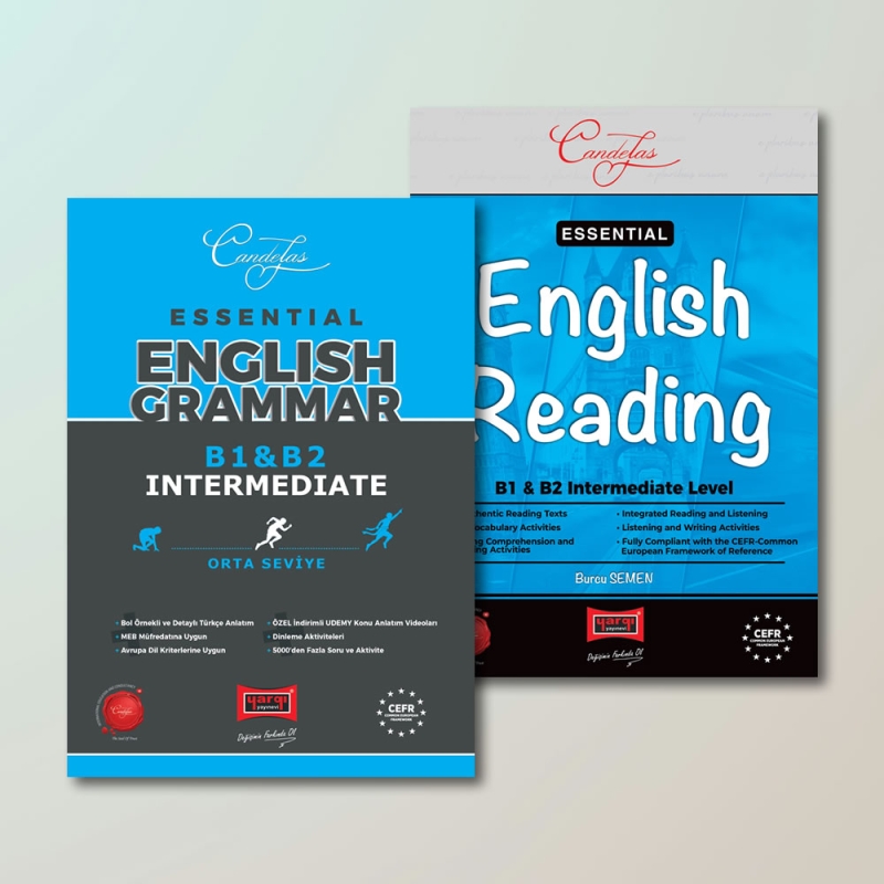 B1-B2 Intermediate Level English Book Set