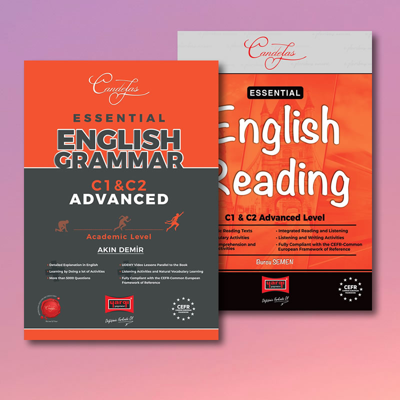 C1-C2 Advanced Academic Level English Book Set