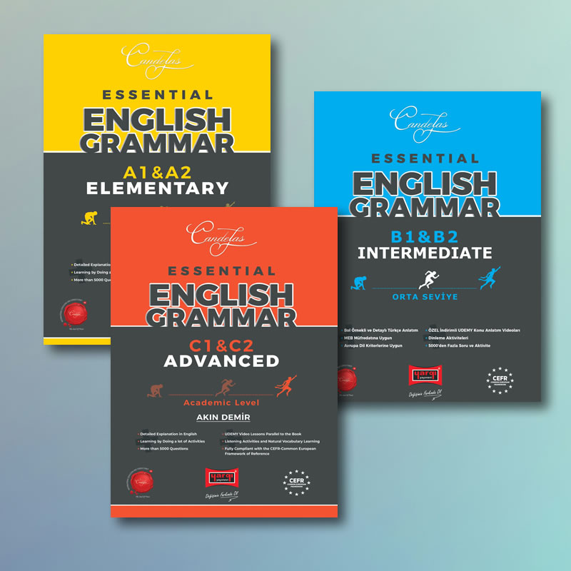 Beginning to End English Grammar Book Set